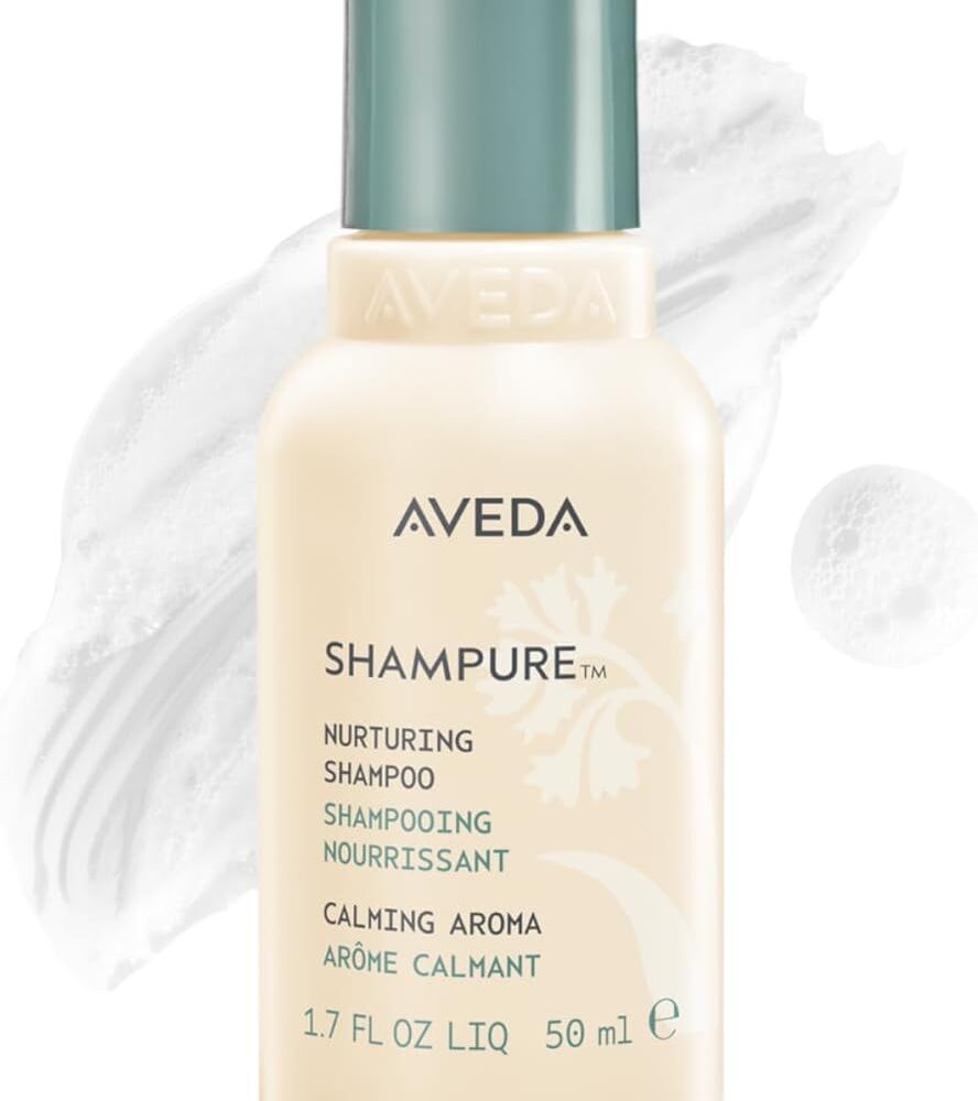 Aveda Shampure Nurturing Shampoo for Fine to Medium Hair | Gently Cleanses and Nourishes Hair | With Abyssinian Oil | Calming Aroma of Lavender & Ylang Ylang | 96% Naturally Derived*