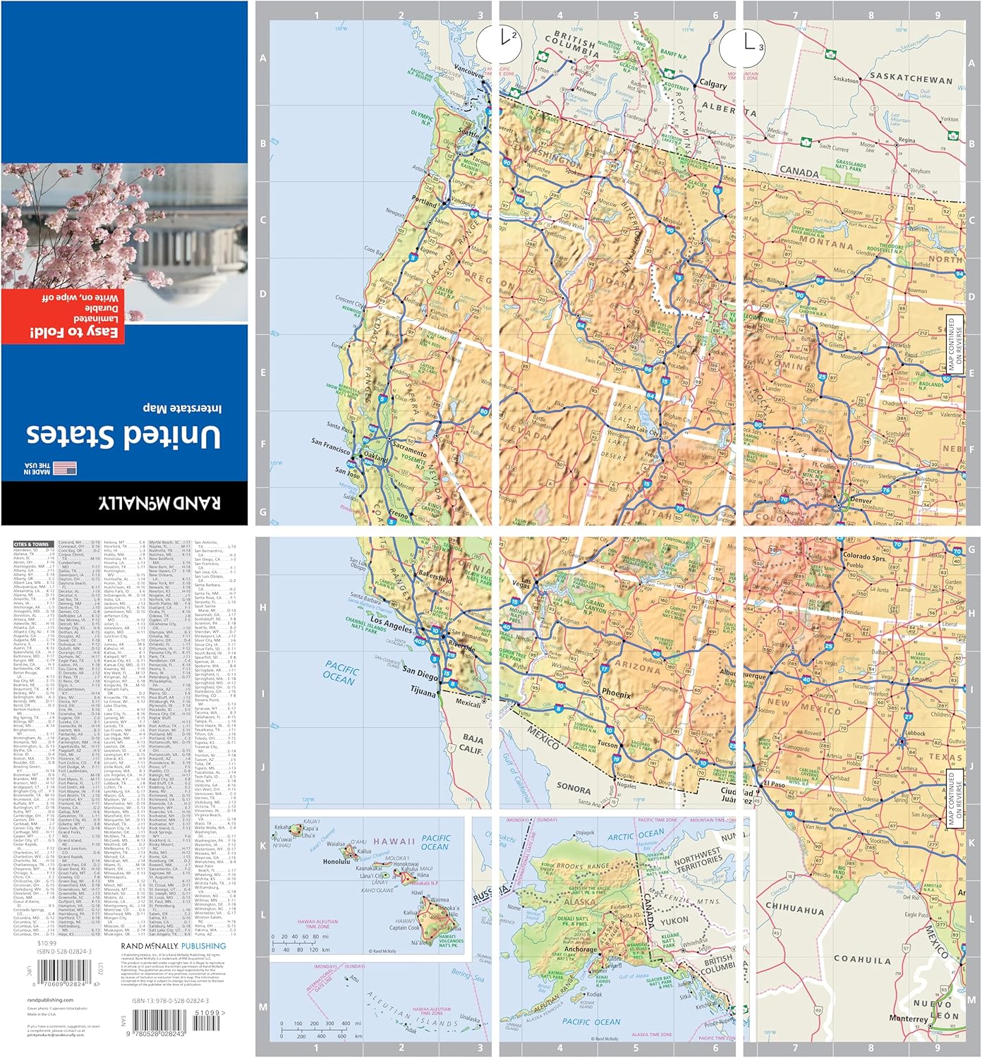 Rand McNally Easy to Fold: United States Laminated Map - Image 3